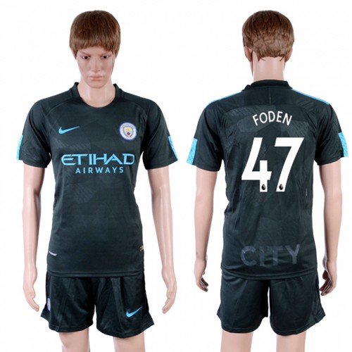Manchester City #47 Foden Sec Away Soccer Club Jersey - Click Image to Close